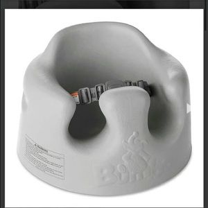 Gray bumbo baby floor chair